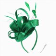 thumbnail image 4 of HCNTES Fascinators Headband with Feather, Women's Tea Party Hat for Kentucky Derby, Cocktail, Wedding, Fancy Dress Party Green, 4 of 4