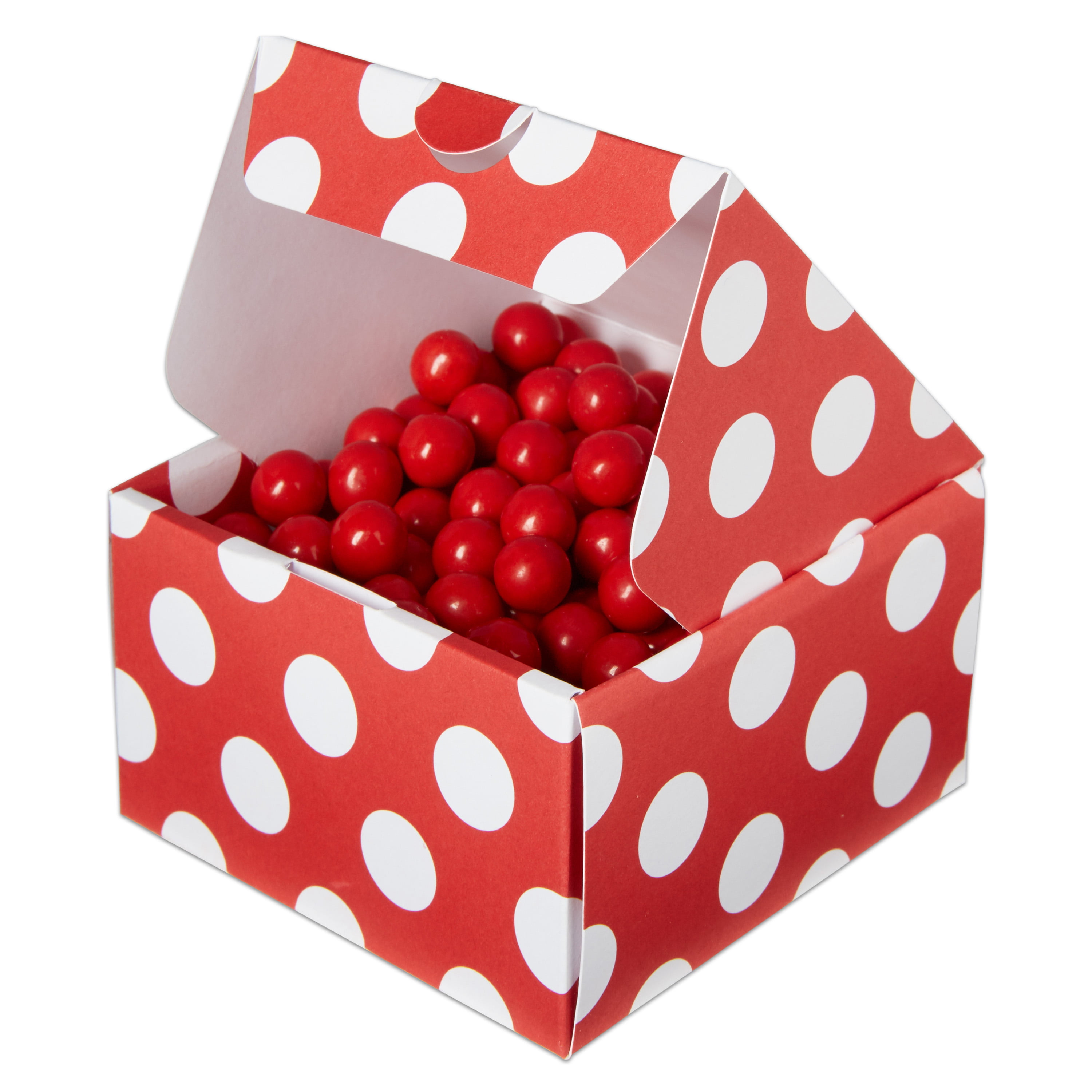Hane koncept Svane 60ct Red Square Favor Gift Box - Walmart.com