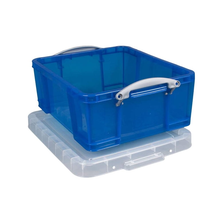 Really Useful Box, Storage Box, 17 1/4 x 14 x 7 in, Blue - Walmart.com