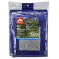 thumbnail image 1 of Ozark Trail Medium-Duty Tarp, 6 x 8 FT - Blue/Sliver, Material PE, 1 of 4