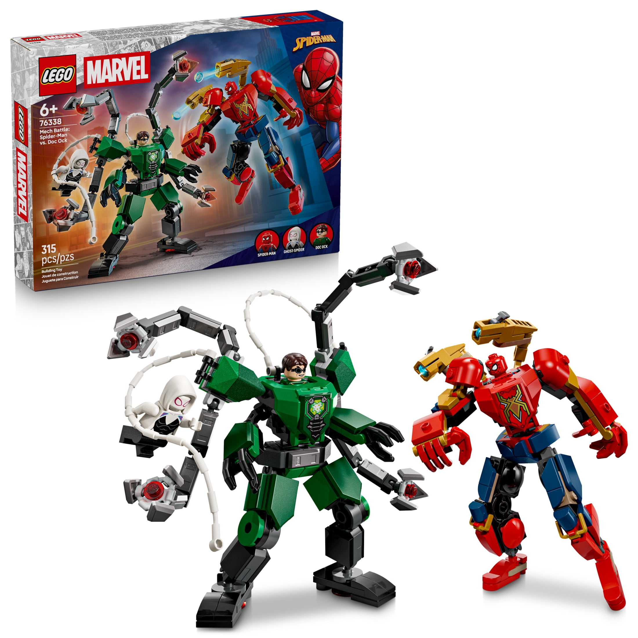 LEGO, Marvel Spider-Man vs. Venom Muscle Car Set, 76309, 254