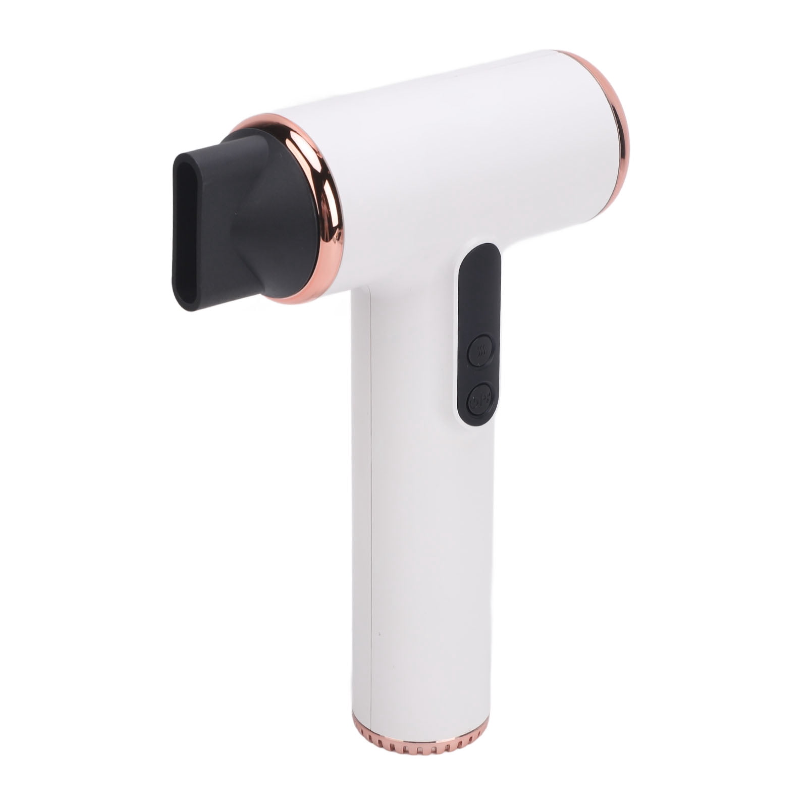 Compact Hair Blow Dryer, 3 Temp Cordless Hair Dryer Fast Drying USB Rechargeable 3 Speeds  for Dorm for Kids