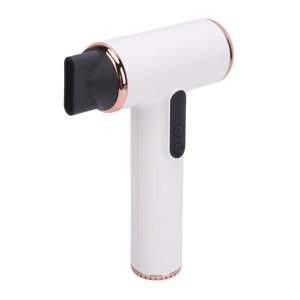 Compact Hair Blow Dryer, 3 Temp Cordless Hair Dryer Fast Drying USB Rechargeable 3 Speeds  for Dorm for Kids