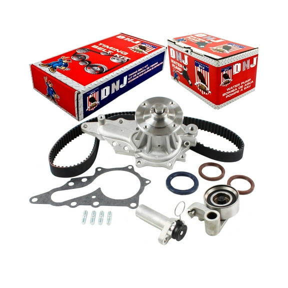 DNJ TBK944AWP Timing Belt Kit Water Pump Fits Cars & Trucks 92-00 Lexus GS300 SC300 3.0L DOHC