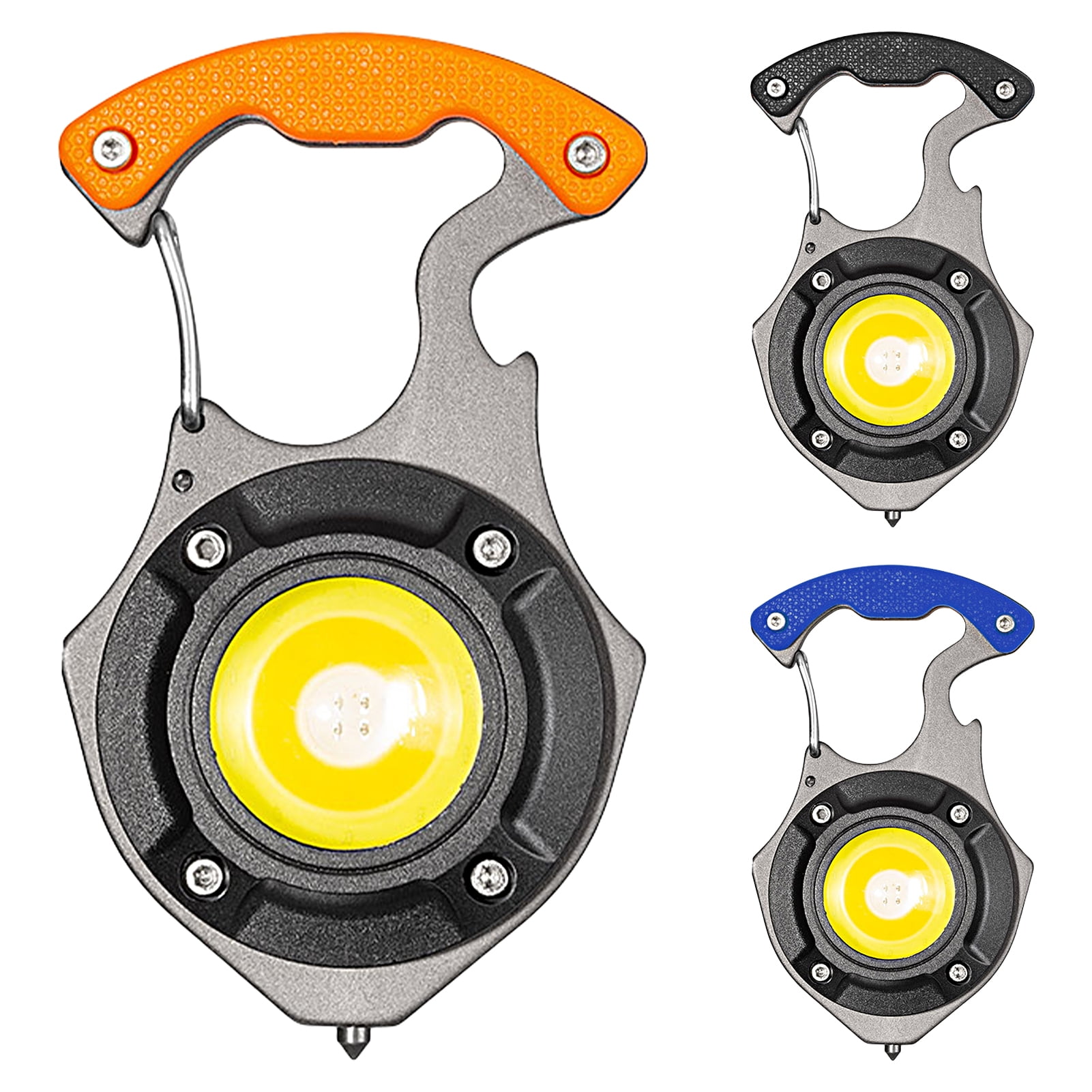 Cheers.US Mini Flashlights, Rechargeable Keychain Flashlight 500 Lumens, Portable Pocket Light