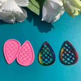 thumbnail image 4 of Handmade Earrings Epoxy Resin Mold Eardrop Danglers Silicone Mould DIY Crafts, 4 of 5