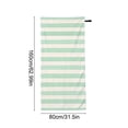 thumbnail image 3 of HOZVOMI Oversized Fast-Drying Beach Towel for Adults, Soft Polyester Travel Towel, Perfect for Pool, Camping, and Vacations, Includes Storage Bag, 3 of 6