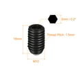 thumbnail image 2 of Unique Bargains Ball Point Set Screws, M10 x 16mm High Carbon Steel Metric Spring Hex Socket Grub Screw 20 Pack, 2 of 7