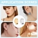 thumbnail image 5 of 24 piezas de clip redondo plano para aretes, convertidor de clip de acero inoxidable de 2 colores, bandeja de clips de oro y plata para orejas sin perforación, 5 of 9