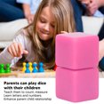 thumbnail image 3 of 6Pcs Blank Dice Set, Right Angle Plastic Hexahedral Cubes Classroom Board Game DIY Math Counting Teaching Party Favor Fun, 3 of 8