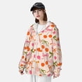 thumbnail image 3 of Balery Cherries And Bows Sudadera ligera de manga larga con capucha y protección solar UPF 50+ para hombre y mujer, ideal para pesca y running-X-Large, 3 of 7
