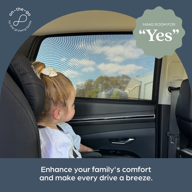 Dreambaby Fitover Car Window Sun Shades, 2-Pack photo 3