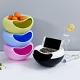 thumbnail image 5 of ADDHAT 1Pack Pink Desktop Storage Rack for Snacks and Phone Holding in Kitchen and Office Settings, 5 of 7