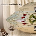 thumbnail image 4 of Spring Flowers Birds Pillow Cover 16x16 Inch,Set of 4 Summer Watercolor Floral Cushion Cases for Couch Sofa Bed Home Decor, 4 of 6