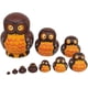 thumbnail image 1 of 10 capas Búho Muñecas Búho de madera Matryoshka Muñeca Animal de dibujos animados Muñeca rusa Muñecas rusas de anidación Matryoshka Juguetes apilables Niños Regalos de cumpleaños Juguetes JAMW Sencillez, 1 of 5