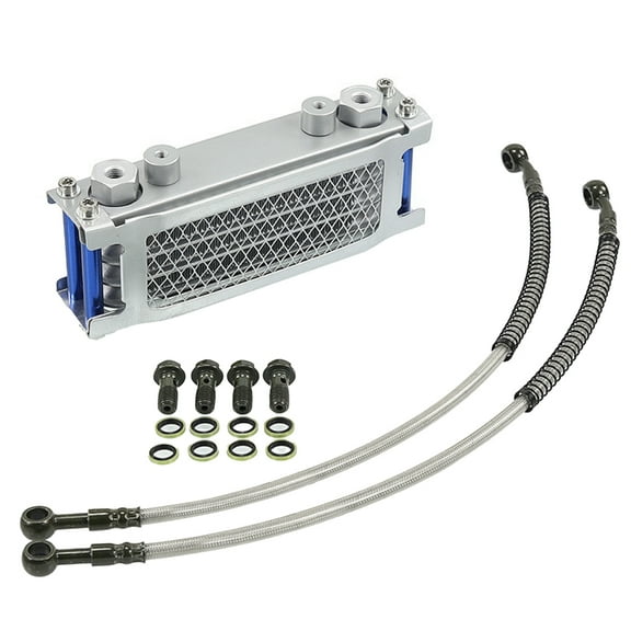 Sinyiin Motocross Accessory Motorcycle Oil Cooling Radiator System Universal Oil Cooler