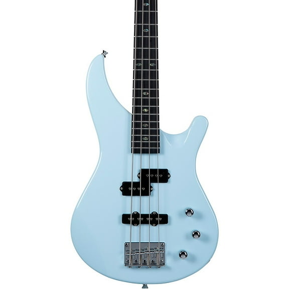 Mitchell MB100 Short-Scale Solidbody Electric Bass Guitar - Powder Blue