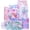 Iridescent Pearl, variant on SILKBUT Holographic Gift Wrapping Paper, Iridescent Mermaid Scale Pattern, Pearl Finish, 6 Sheets with 6 Gift Bows –Pink & Purple Birthday Wrapping Paper for Girls Baby Shower Holiday All Occasions