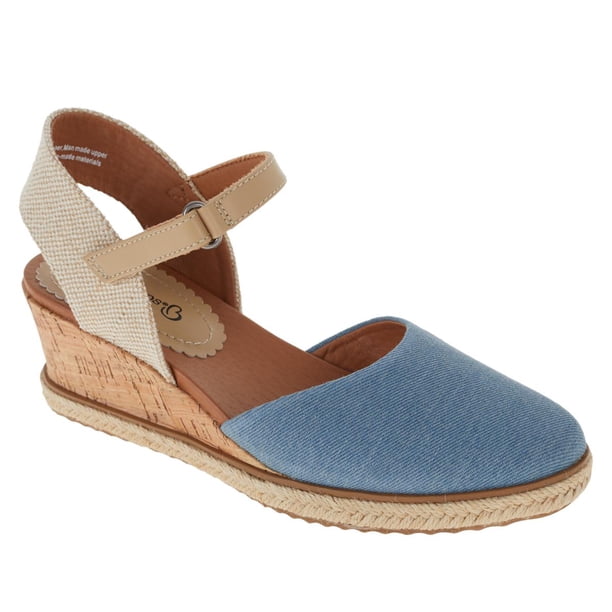 Baretraps Ocean ClosedToe Espadrille Wedge Sandal