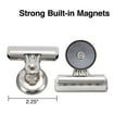 thumbnail image 2 of Staples Magnetic Clips 2.25"W Silver 36/Carton ST17695/17695VS, 2 of 4