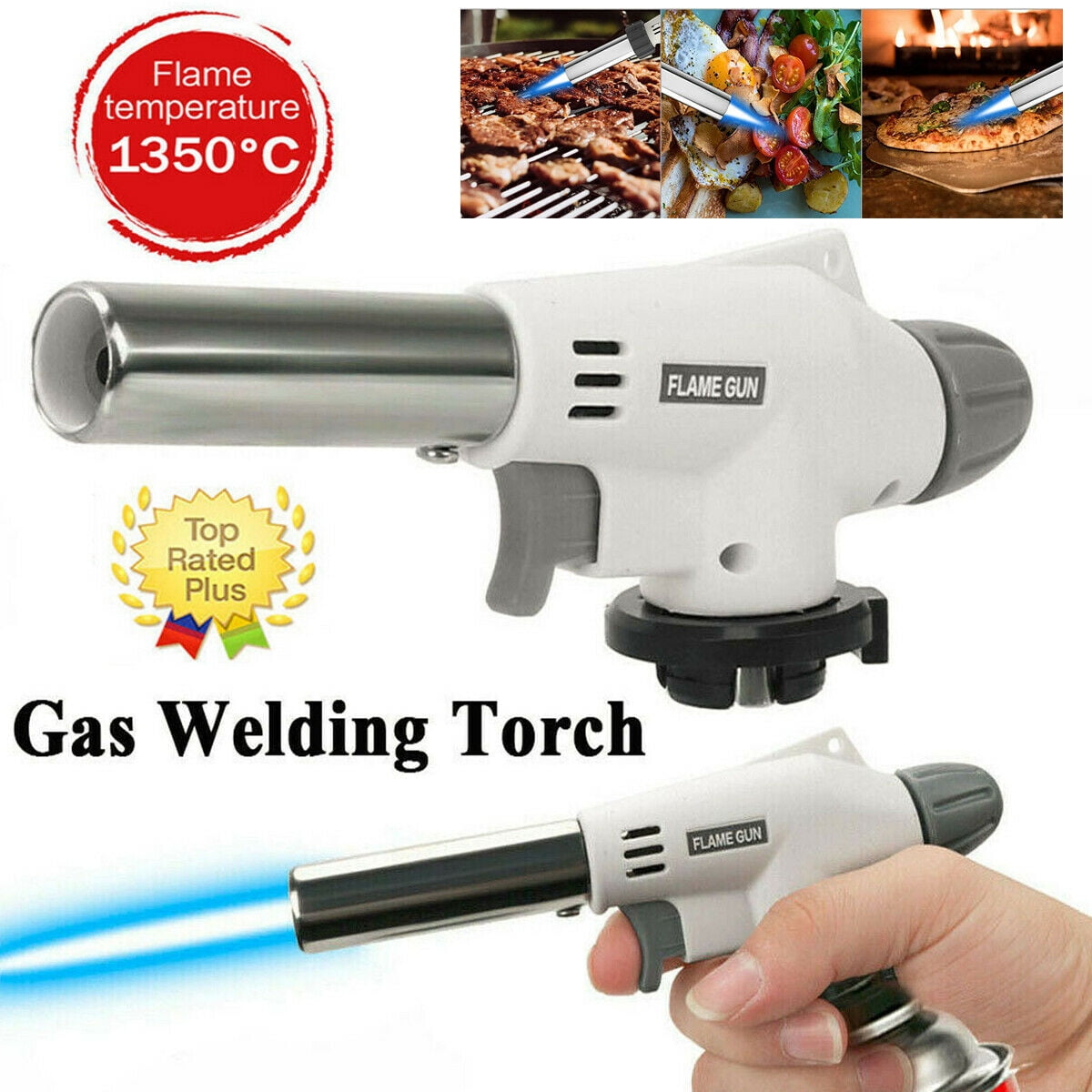 Camping Gas Torch Welding Fire Maker Lighter Butane Burner Flame Gun