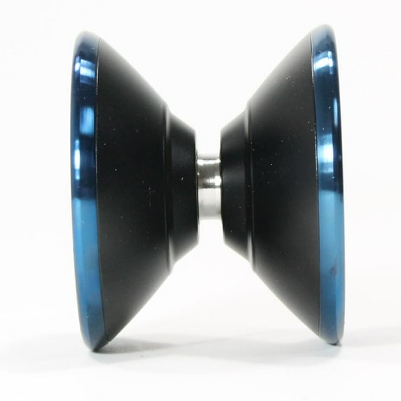 YoyoFactory Marco - Horizon for POLO Bi -Metal Yo-Yo - Polo Garbkamol Signature Yo-Yo! (Black with Blue Rim)
