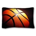 thumbnail image 1 of RYLABLUE taies d'oreiller de basket-ball de grande conception taille tendance 20x30 pouces impression recto verso, 1 of 1