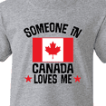 thumbnail image 4 of Inktastic Someone in Canada Loves Me Youth T-Shirt, 4 of 5