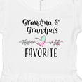 thumbnail image 4 of Inktastic Grandma and Grandpas Favorite- Heart Grandchild Girls Toddler Dress, 4 of 5