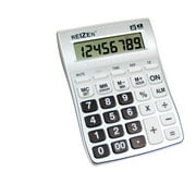 Angle View: Reizen 8-Digit Talking Calculator with Alarm