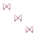 thumbnail image 4 of Qarigey Unisex Brace Reemplazo Coreano Easy Matching Universal Elegante Ajustable Elástico Back Braces con 2 Clips Rojo Type1 NO1, 4 of 6