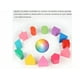 thumbnail image 4 of Cubos De Madera Juguetes Forma Para Bebe 12 Piezas Xtellar multicolor, 4 of 4
