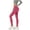 Hot Pink, variant on Naittoop Buttery Soft Leggings for Women, High Waisted Belly Control No See Through Workout Yoga Pants