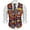 CL6, variant on African Mens Clothing Ankara Print Top Vest African Slim Fit Business Wedding Blazer Vest