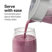 Hamilton Beach Smoothie Blender for Kitchen, 48 oz Jar for Smoothies and Shakes, White