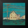 thumbnail image 2 of Jachimiec, Sue 15x15 Black Modern Framed Museum Art Print Titled - Fon Barn I, 2 of 5