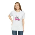 thumbnail image 5 of A Cure Worth Fighting For Breast Cancer Bella+Canvas Unisex T-shirt, 5 of 12
