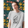 thumbnail image 2 of Corgi W Christmas Hat T-Shirt Men -Image by Shutterstock, Male Large, 2 of 4