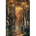 thumbnail image 2 of Reynolds, Graham 17x24 White Modern Wood Framed Museum Art Print Titled - Lovers Lane, 2 of 4