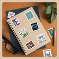 thumbnail image 5 of Vintage Literary Stamps Stickers, Set of 50, Waterproof and UV Resistant, Great for All Your Gadgets, 5 of 5