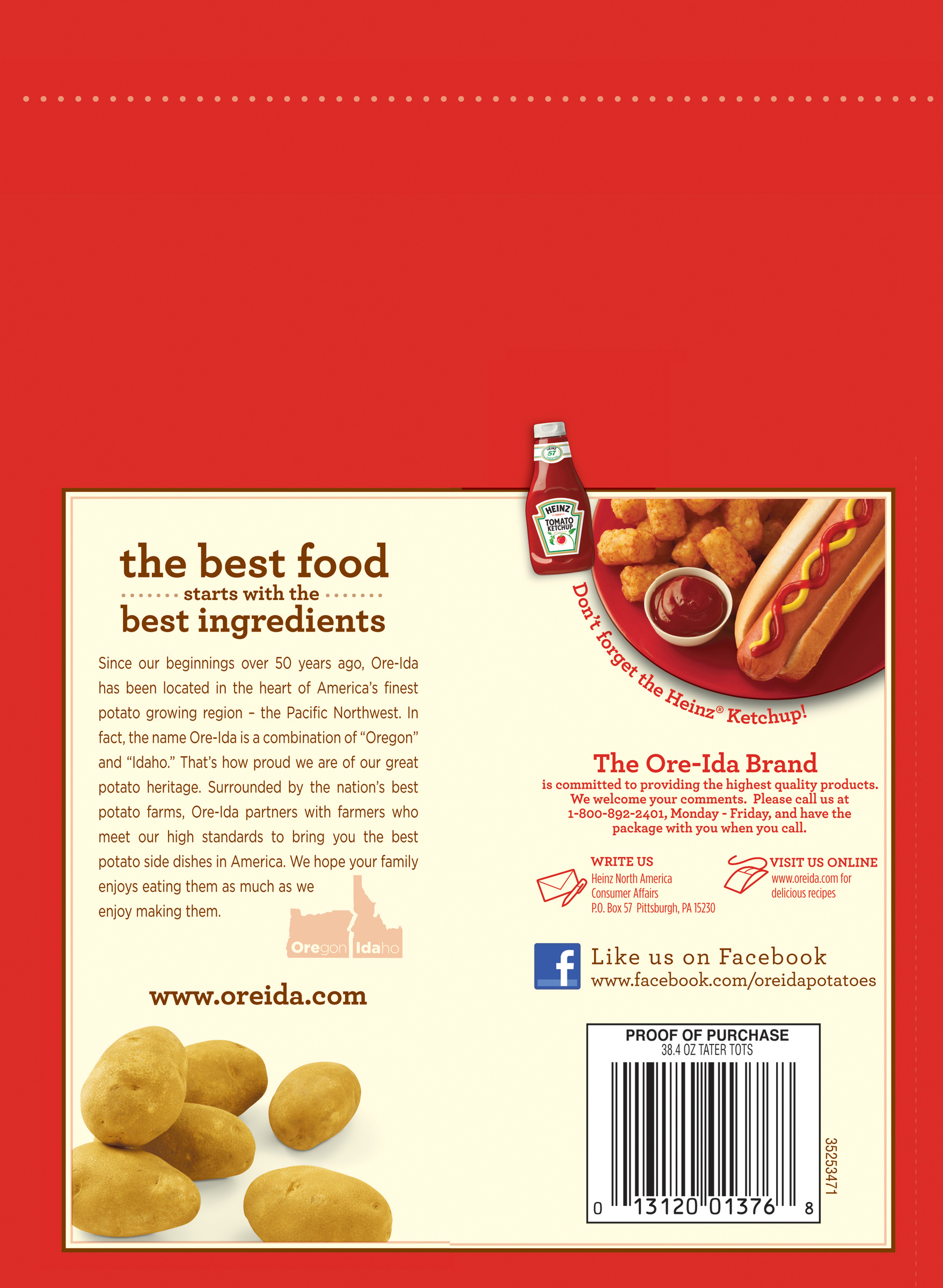 33 Ore Ida Tater Tots Nutrition Label Labels Database 2020 33 Ore Ida Tater Tots Nutrition Label Labels Database 2020