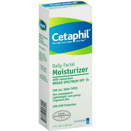 Cetaphil For All Skin Types Daily Facial Moisturizer, 4 fl oz