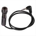 thumbnail image 3 of 3X Cable de Registro de Guitarra Cable Piezoeléctrico Clavija Final Adaptador de Guitarra de Enchufe Cable de Instrumento Estéreo, 3 of 5