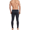 thumbnail image 3 of SCHIESSER Calzoncillos largos para hombres - Original costilla fina mestiza, Long Johns, vuela Azul oscuro L (Large), 3 of 3