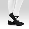 thumbnail image 3 of ARCLIBER Canvas Ballet Shoes for Women Ballet Dance Shoes Canvas Adult Ballet Slippers Size 4M Black, 3 of 6