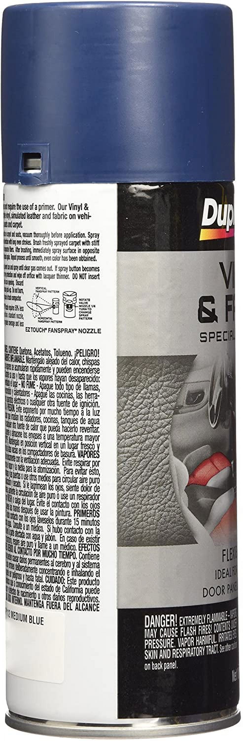 Dupli-Color Medium Blue Vinyl and Fabric Spray 11 Kuwait Ubuy