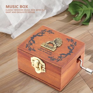 Mechanical Hand Crank Craft DIY Music Box