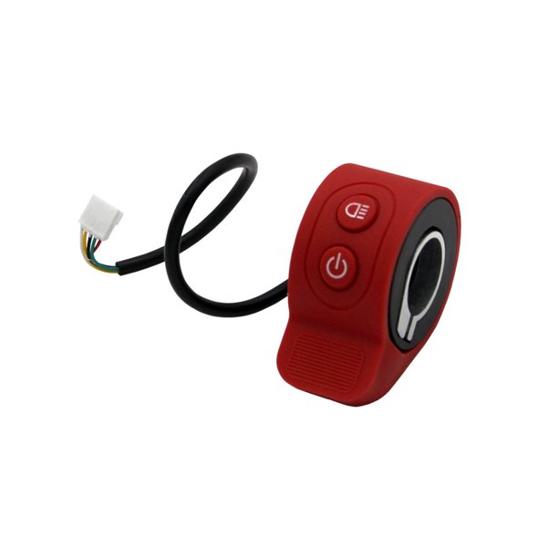Sonducket Acelerador de freno de acelerador de scooter eléctrico Parte integrada de bicicleta eléctrica Bicicletas eléctricas Rojo