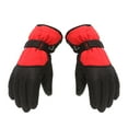 thumbnail image 2 of Dengjunhu Kids Winter Gloves - Snow & Ski Waterproof Youth Gloves for Boys & Girls - Insulated for Cold Weather Outdoor Play, Skiing & Snowboarding, 2 of 7