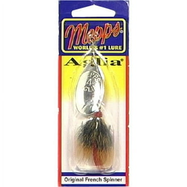 Mepps Dressed Aglia 1/3 oz Gold and Brown Fishing Lures for Trout